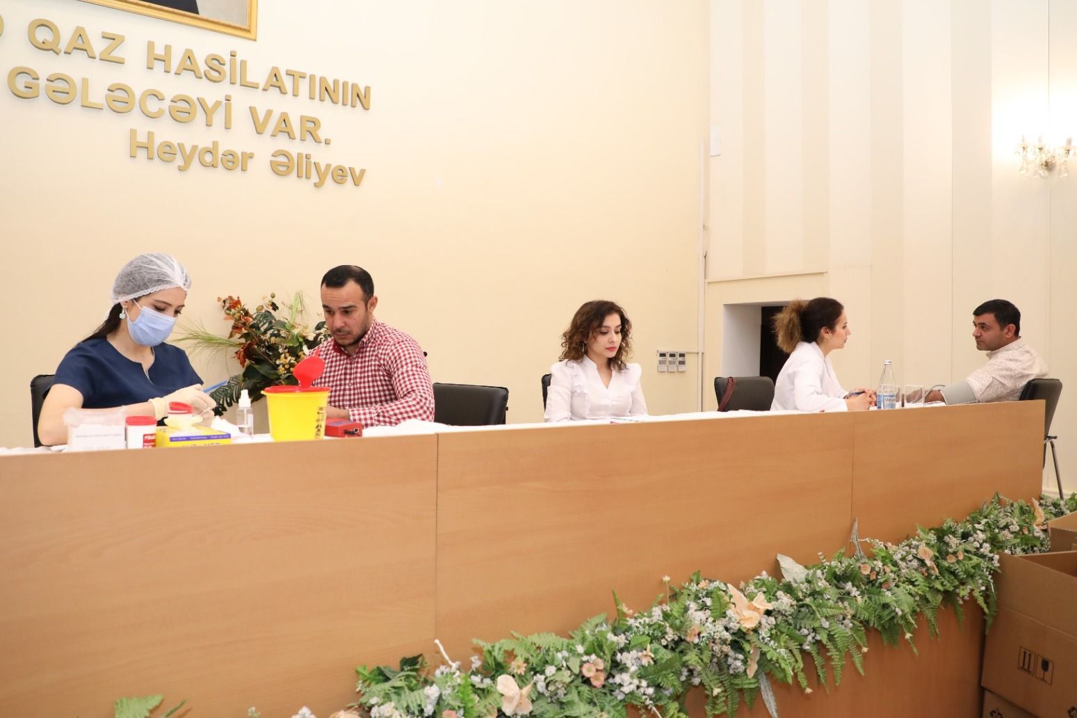 “Azəriqaz”da könüllü qanvermə aksiyasi -  FOTO