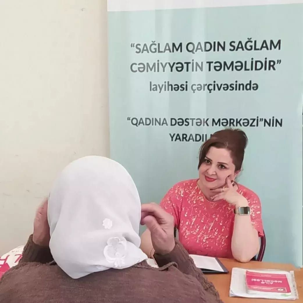 Bakıda qadınlara hüquqi və psixoloji yardım göstərilib- FOTO 