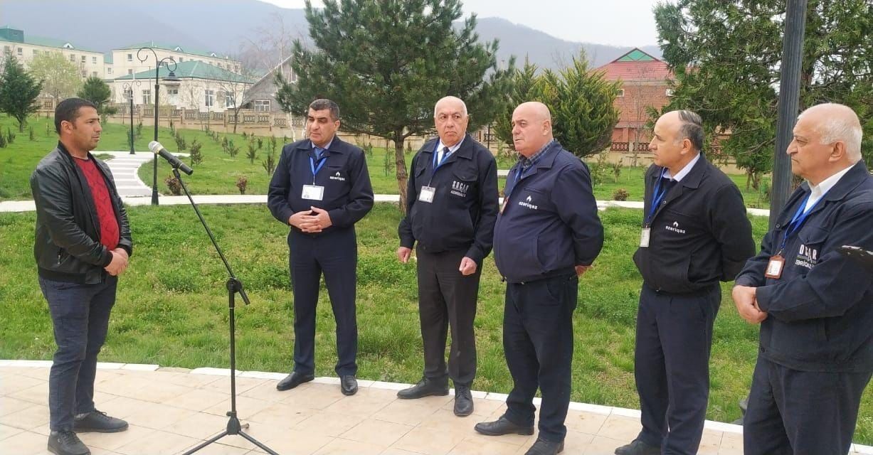 “Açıq mikrofon” Oğuzda keçirildi - FOTO 