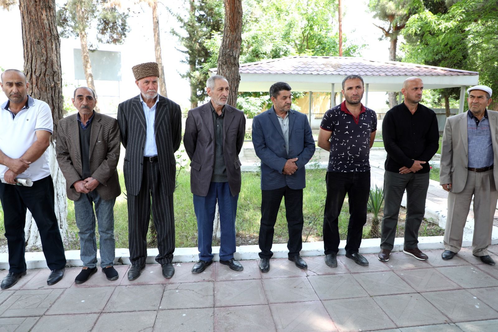 Hacıqəhrəmanlı qəsəbəsinin sahibkarları "Açıq mikrofon"da -  FOTO