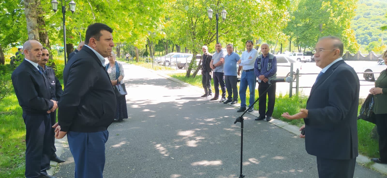 Həftənin ilk “Açıq mikrofon” aksiyası Qəbələdə keçirildi -  FOTO