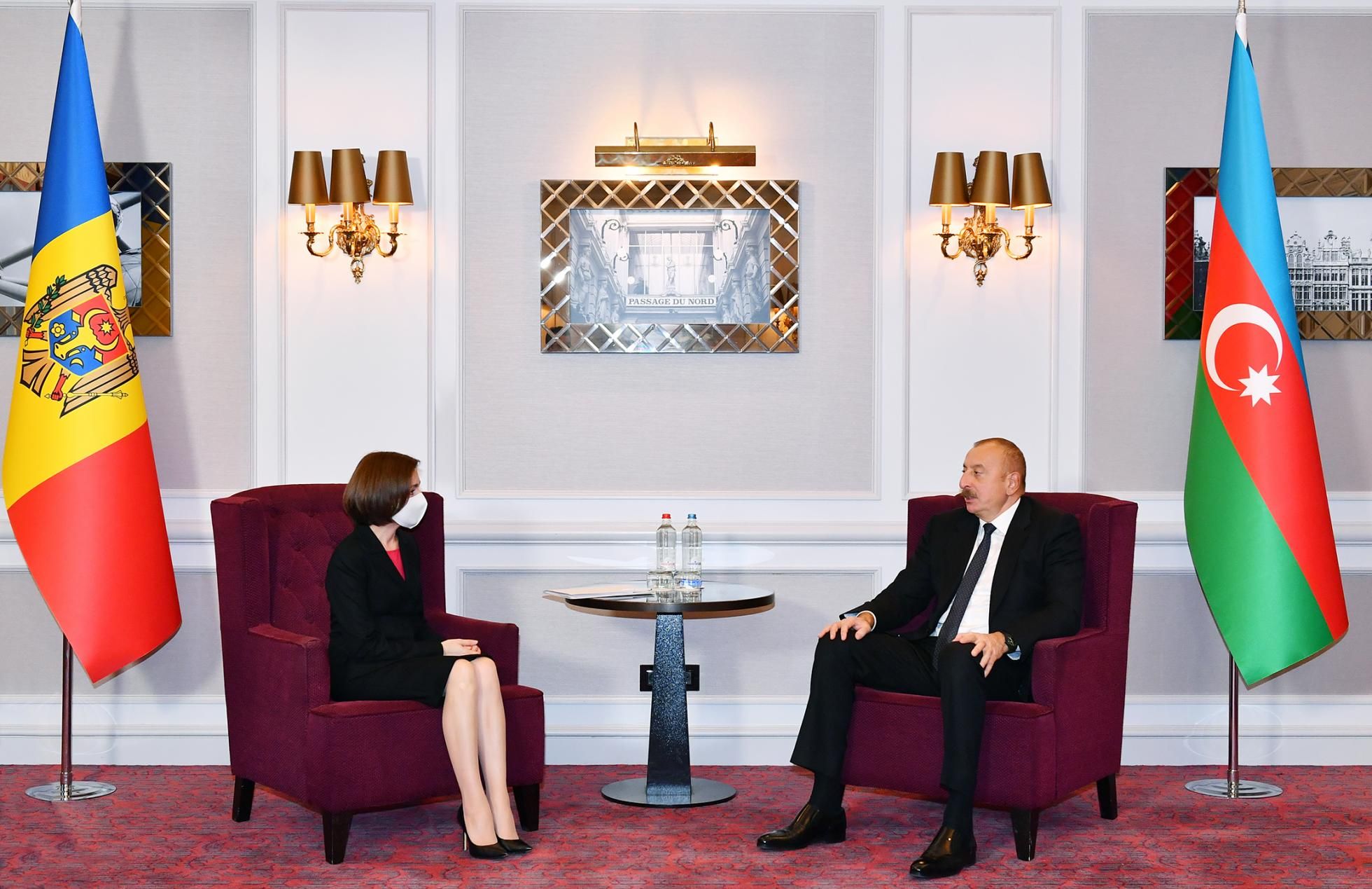 Maya Sandu İlham Əliyevi təbrik etdi