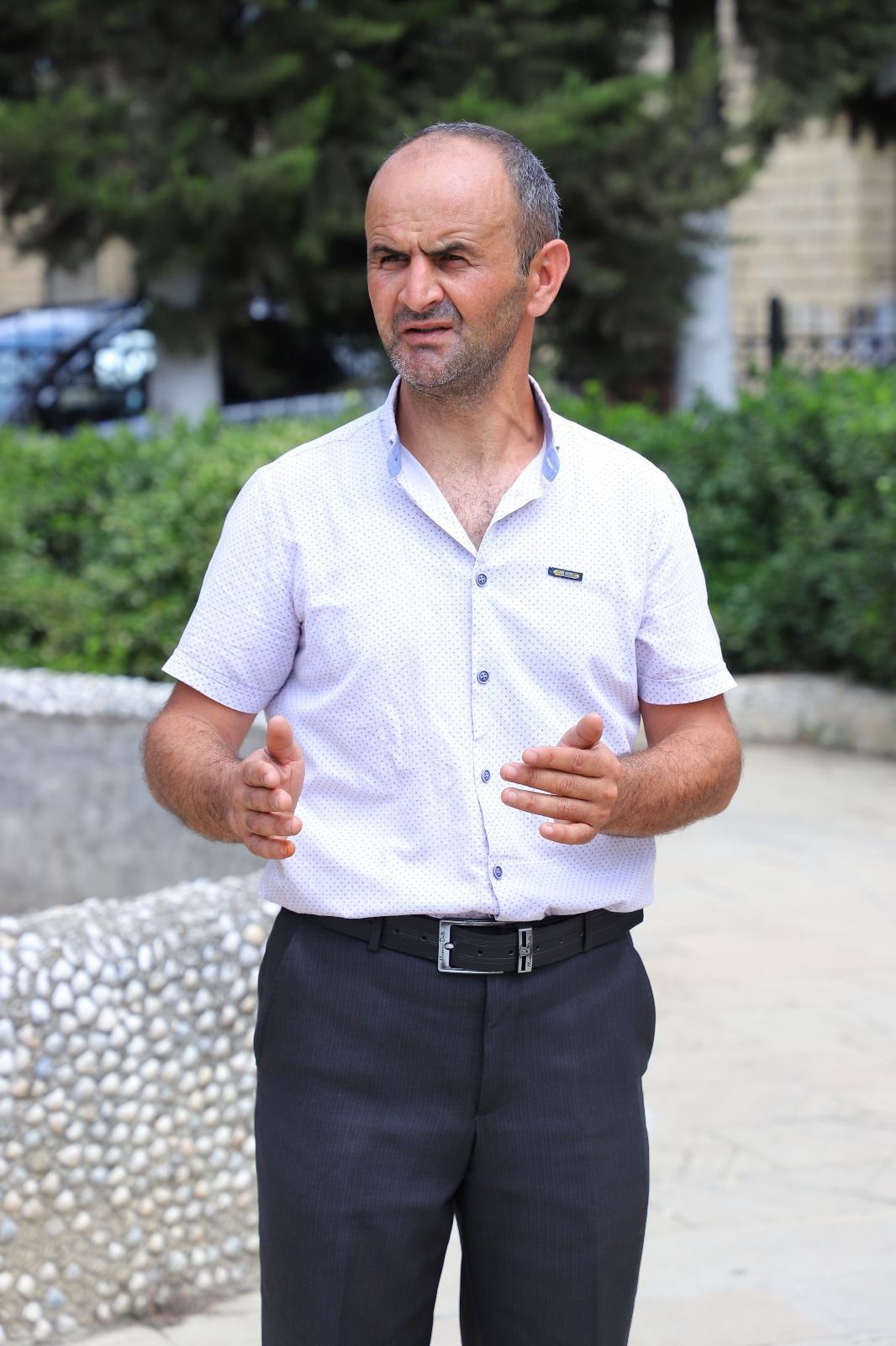 Eyni küçənin sakinləri müxtəlif müraciətlərlə “Səyyar qəbul otağı”nda -  FOTO