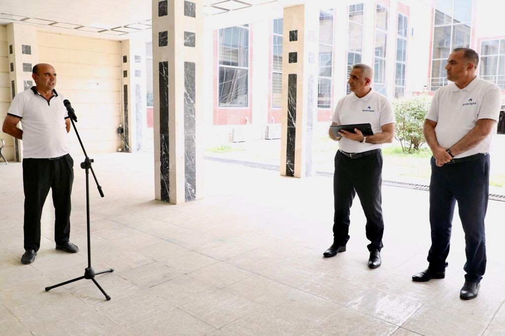 Liman şəhərinin sahibkarları "Səyyar qəbul otağı"nda -  FOTO