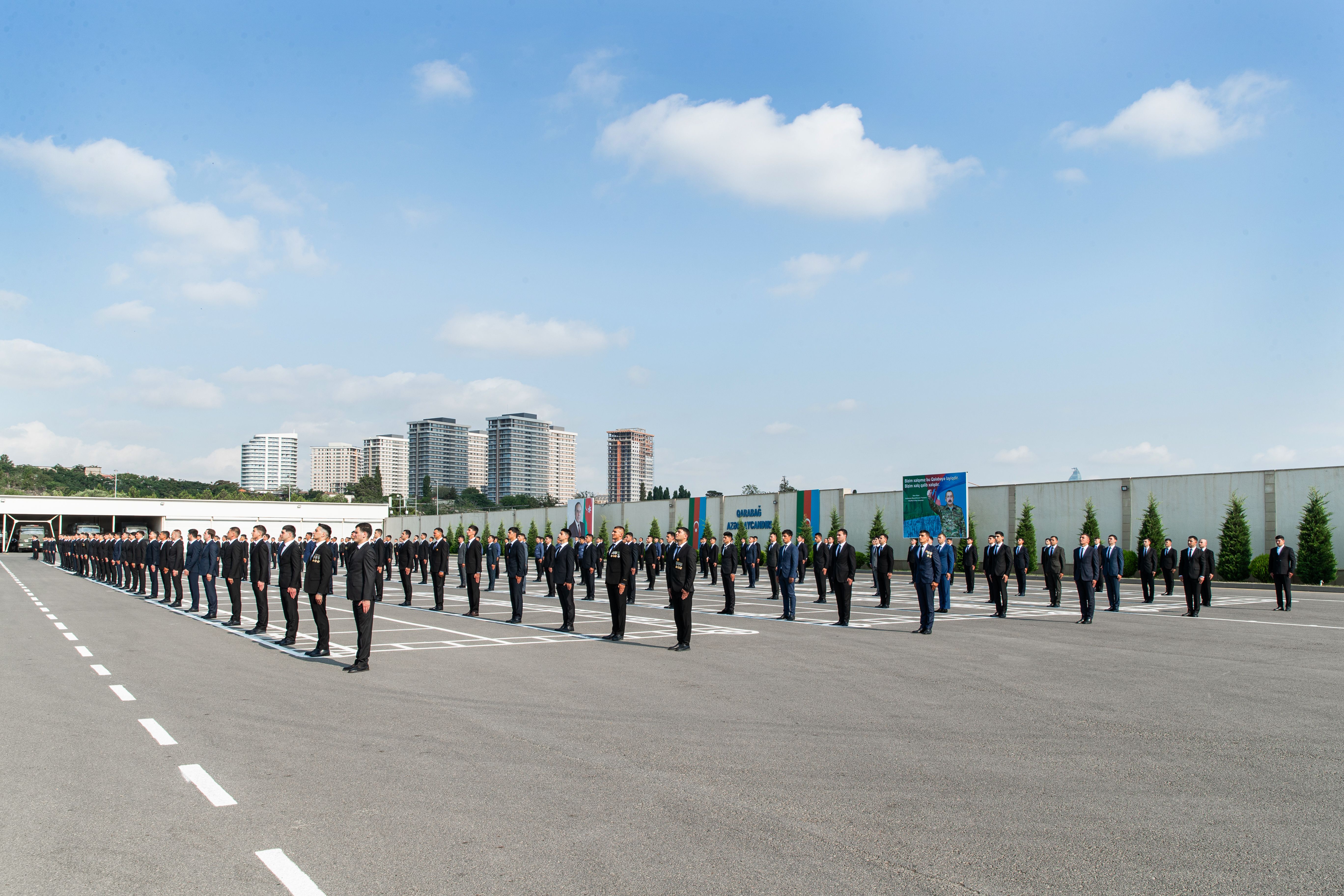 29 Vətən müharibəsi iştirakçısı polisdə işə qəbul olundu 29 Vətən müharibəsi iştirakçısı polisdə işə qəbul olundu