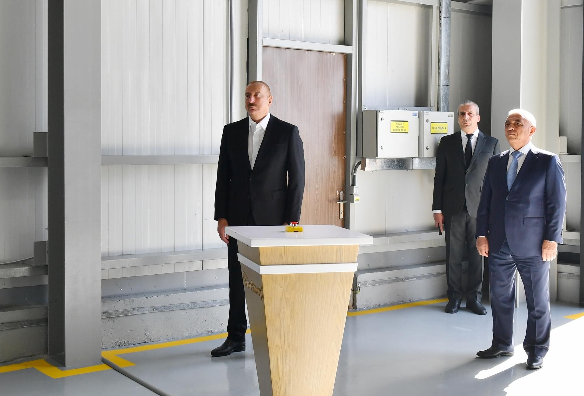 İlham Əliyev  açılışa qatıldı -  FOTO