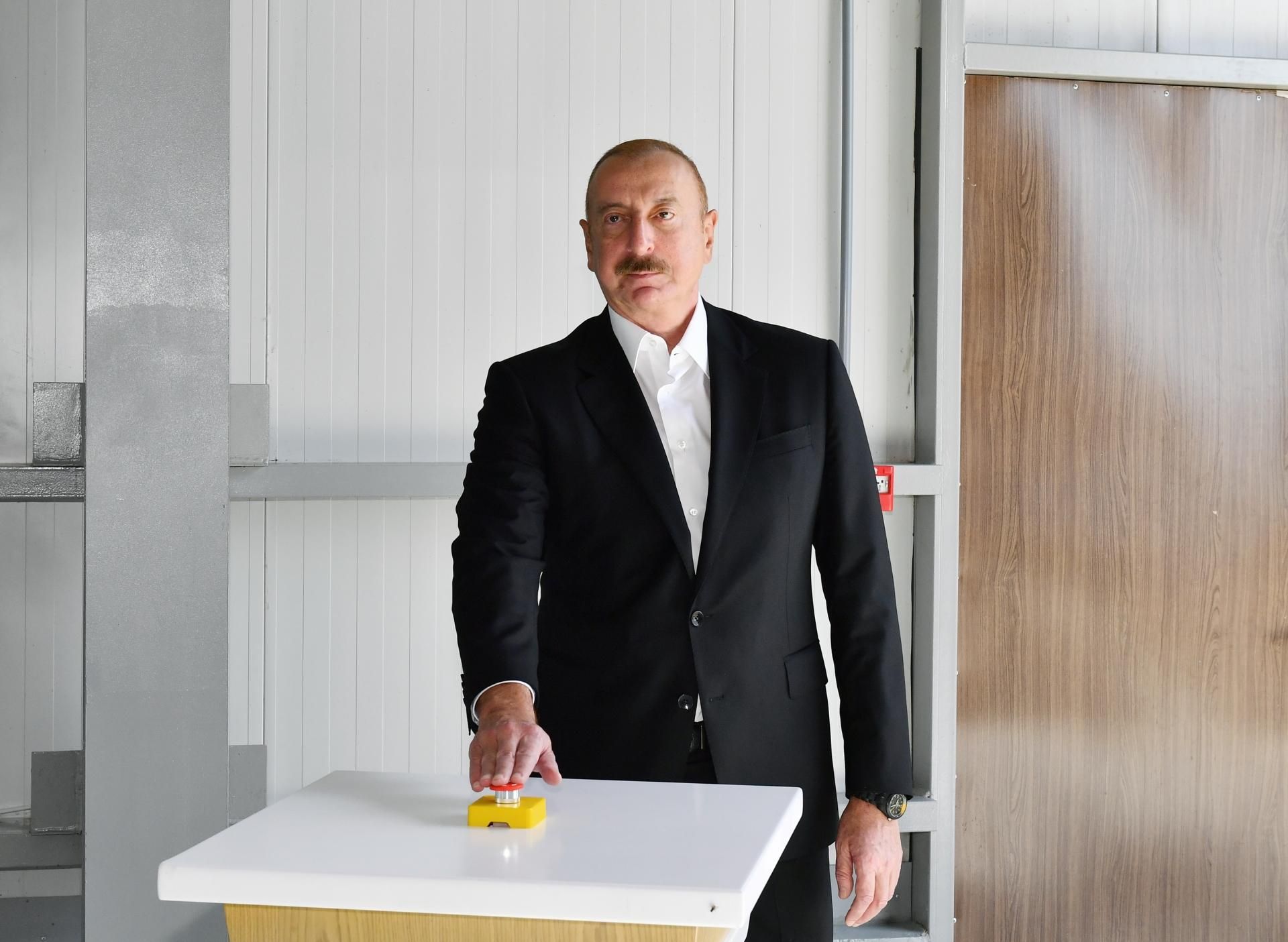 İlham Əliyev  açılışa qatıldı -  FOTO