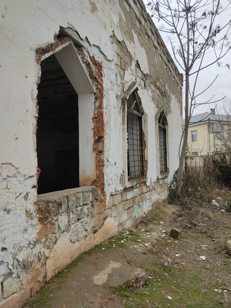 Xudat şəhərindəki Сümə Məscidi xarabalığa çevrilib - FOTO 