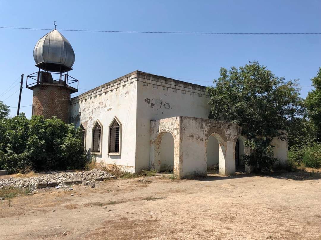 Xudat şəhərindəki Сümə Məscidi xarabalığa çevrilib - FOTO 