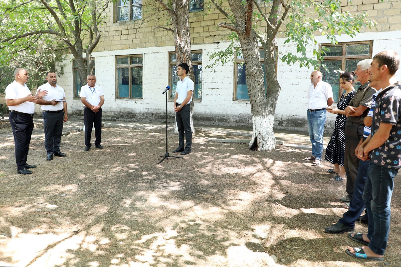"Açıq mikrofon" aksiyasının növbəti ünvanı Yenikənd kəndi oldu -  FOTO