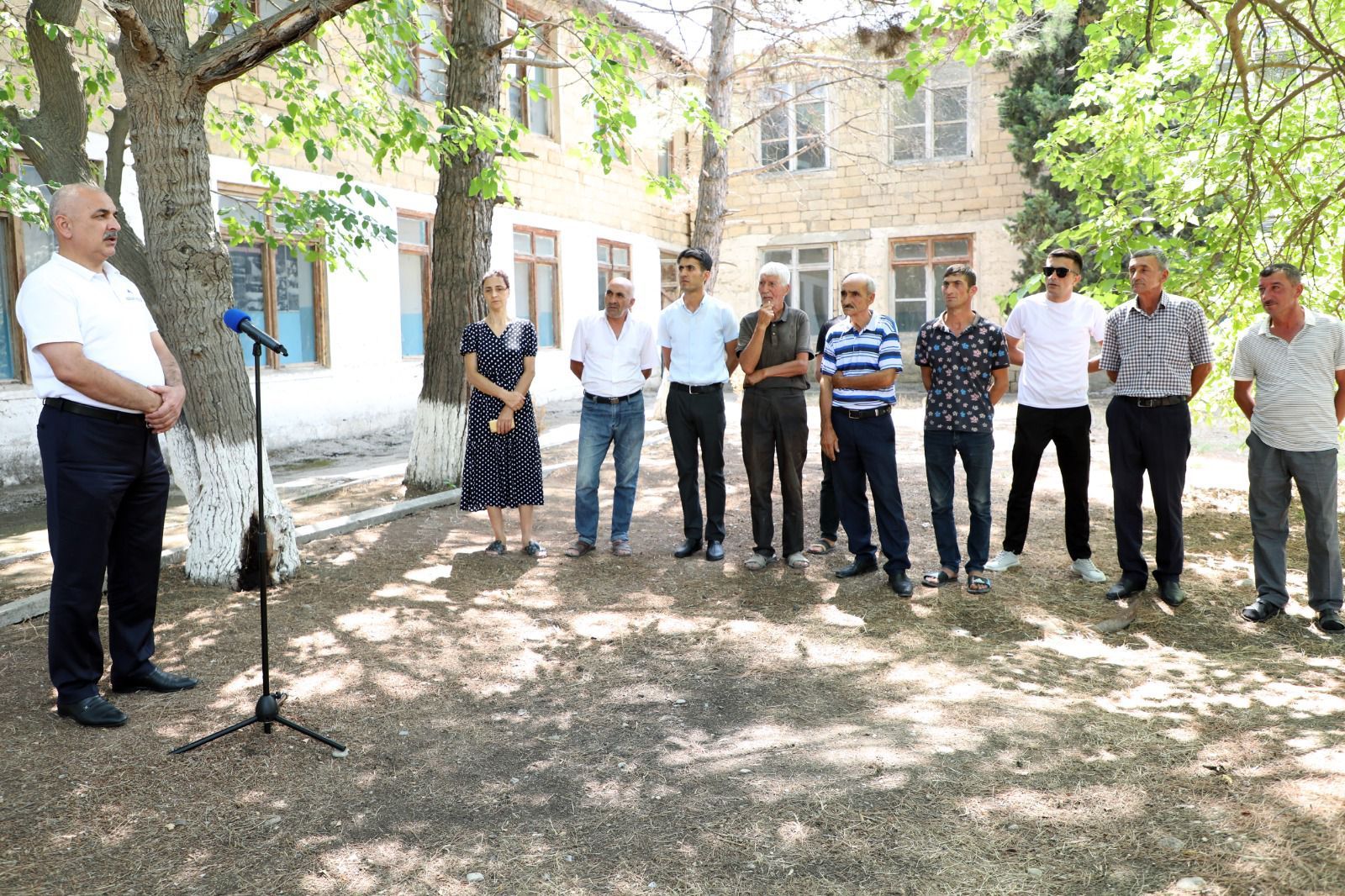 "Açıq mikrofon" aksiyasının növbəti ünvanı Yenikənd kəndi oldu -  FOTO