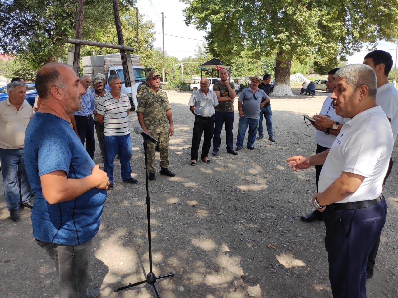 "Səyyar qəbul otağı" Ağstafa sakinlərinin ixtiyarında -  FOTO
