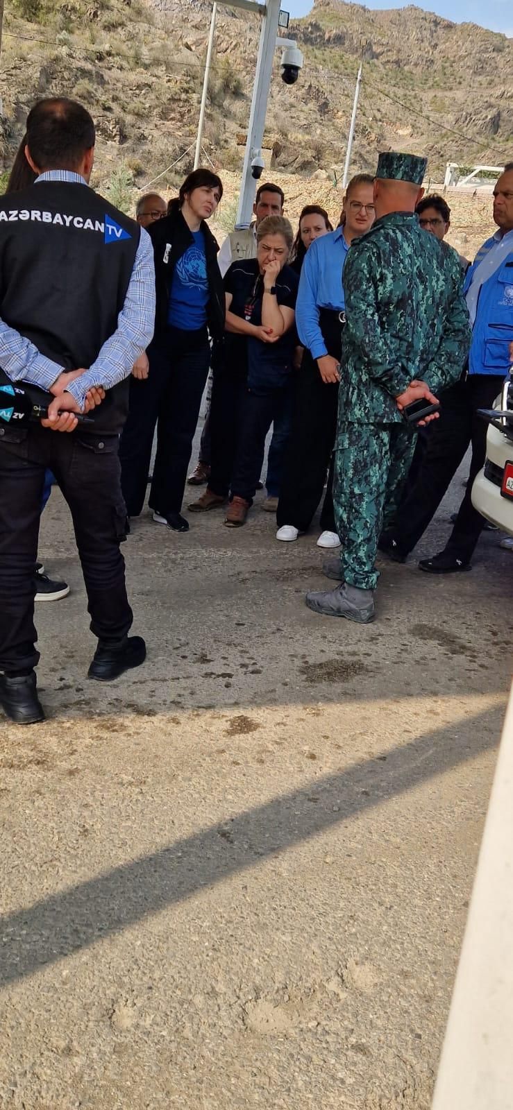 BMT-nin missiyası Qarabağda - FOTO 