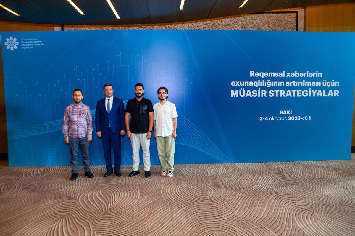 MEDİA-nın həyata keçirdiyi layihənin açılışı oldu - FOTO 