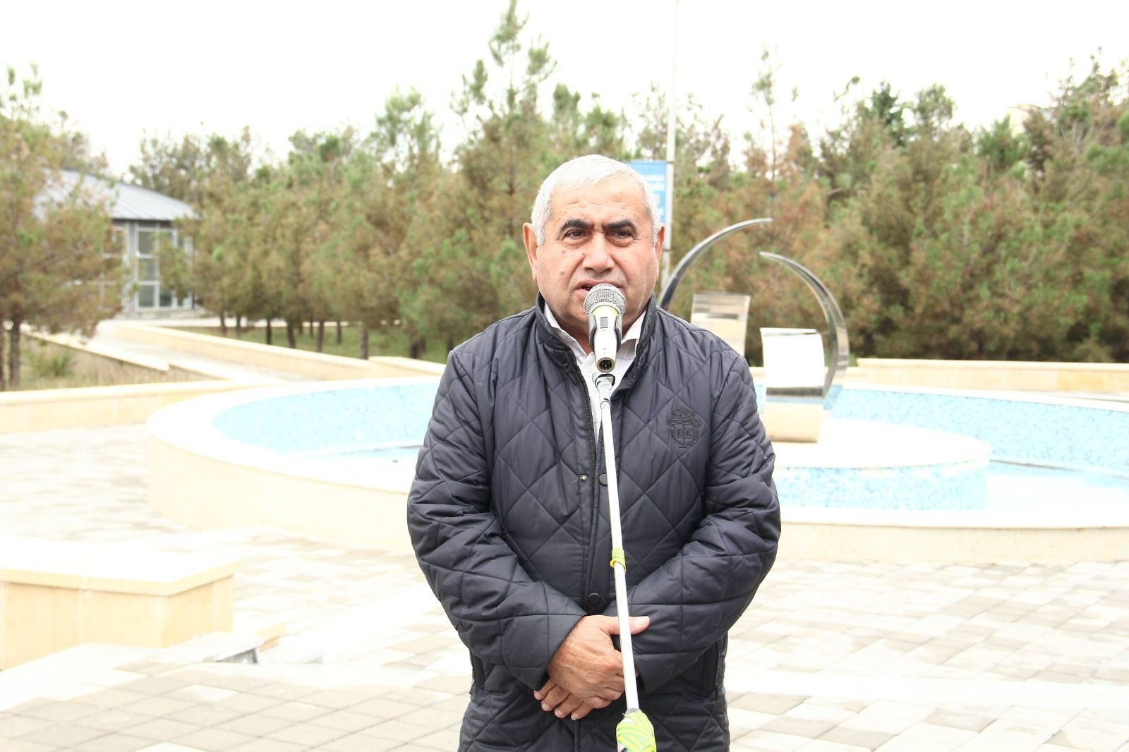 "Açıq mikrofon" Naftalanda quruldu - FOTO 