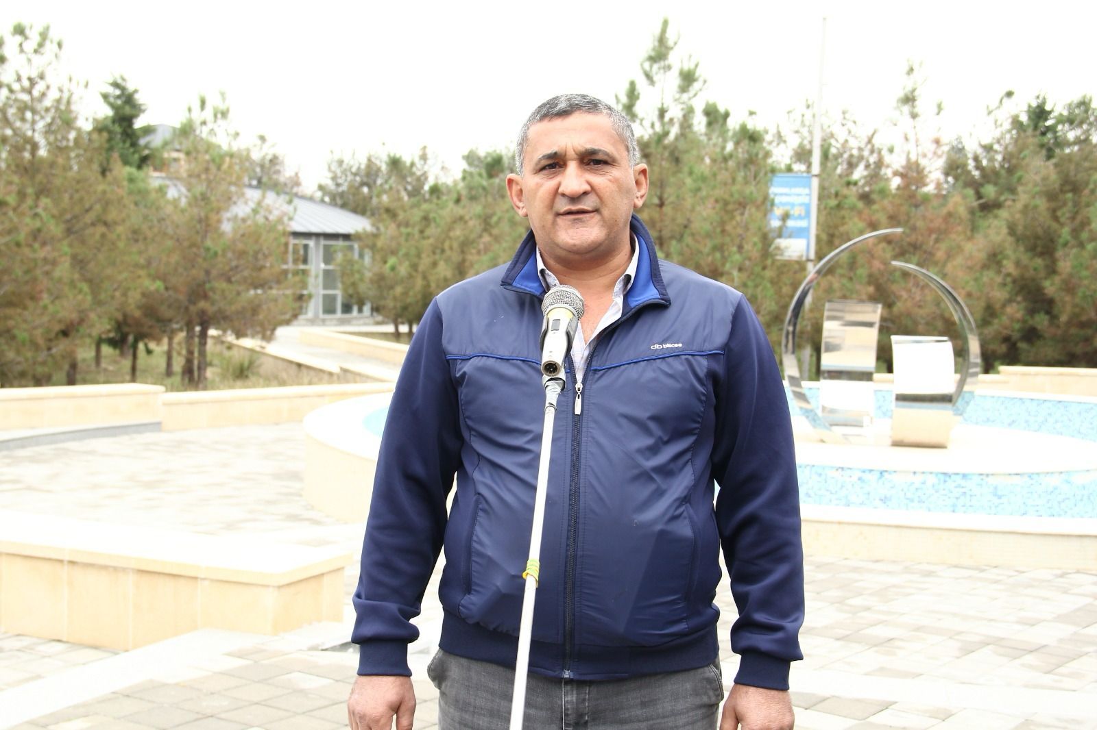 "Açıq mikrofon" Naftalanda quruldu - FOTO 