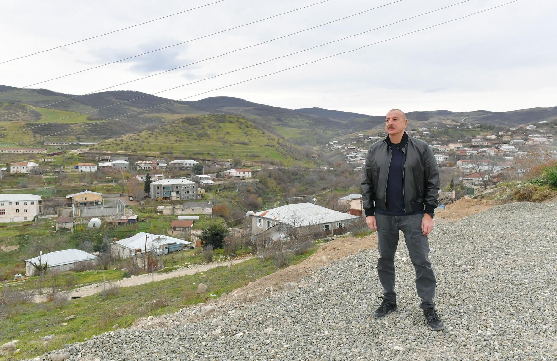 İlham Əliyev Xocalı rayonunun Naxçıvanlı kəndində -  FOTOLAR