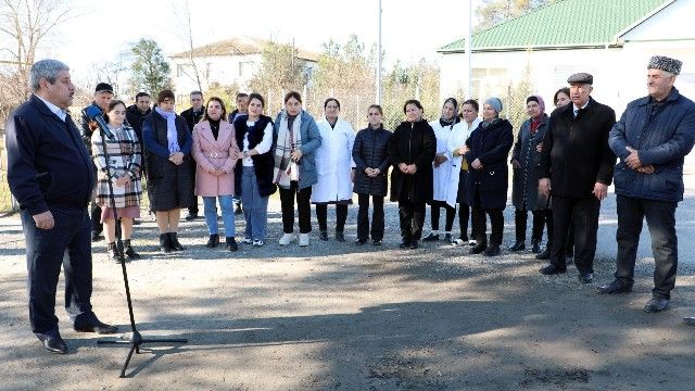 Gəlmə kənd sakinləri "Açıq mikrofon"da - FOTOLAR 