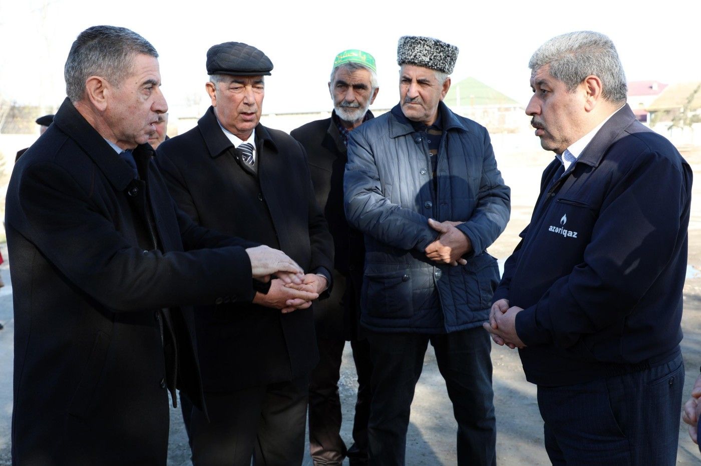 Gəlmə kənd sakinləri "Açıq mikrofon"da - FOTOLAR 