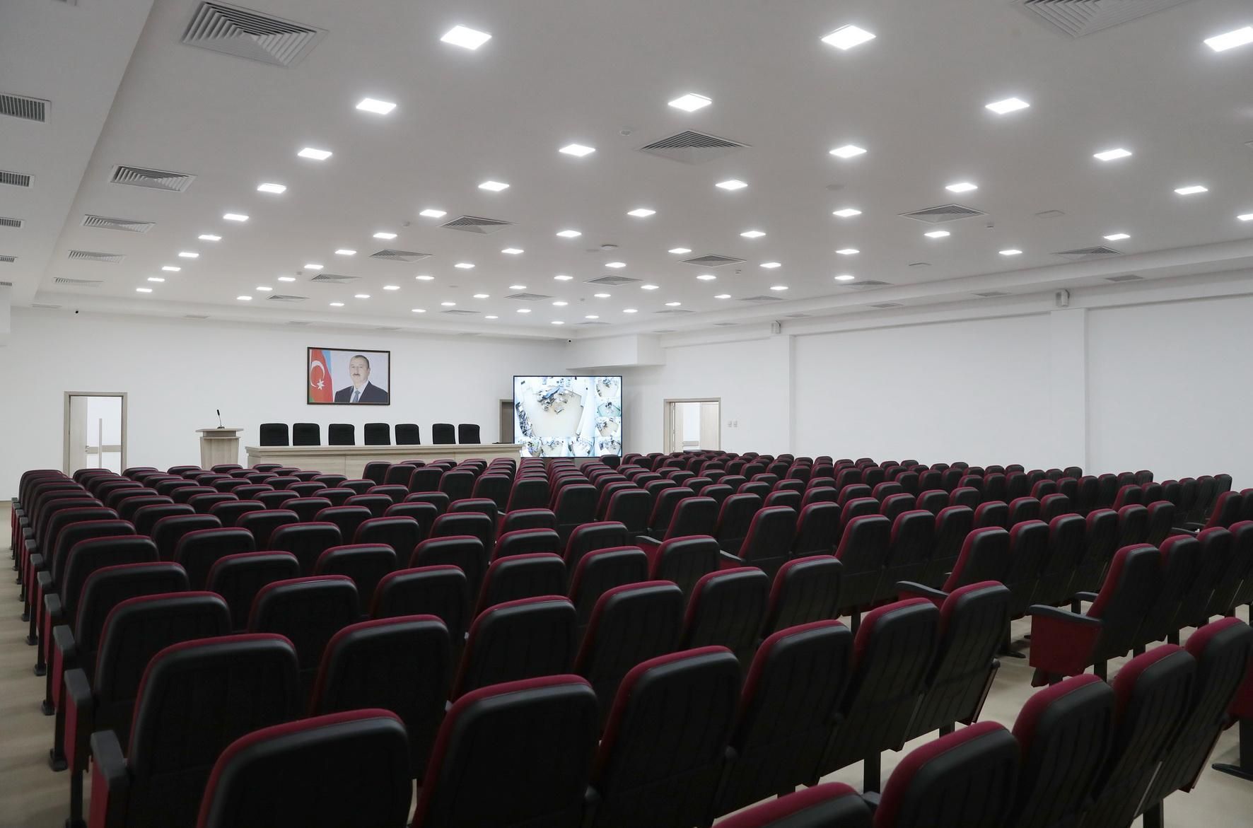 Prezident DSX-nin yeni hərbi hospital kompleksinin açılışında -  Yenilənib-FOTO