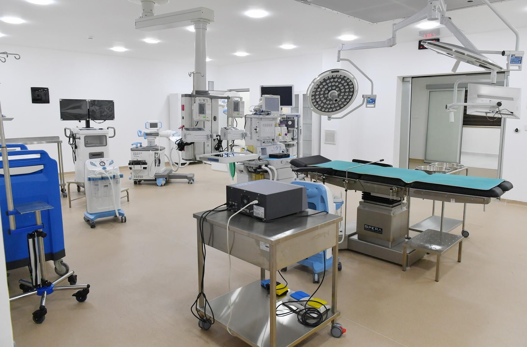 Prezident DSX-nin yeni hərbi hospital kompleksinin açılışında -  Yenilənib-FOTO