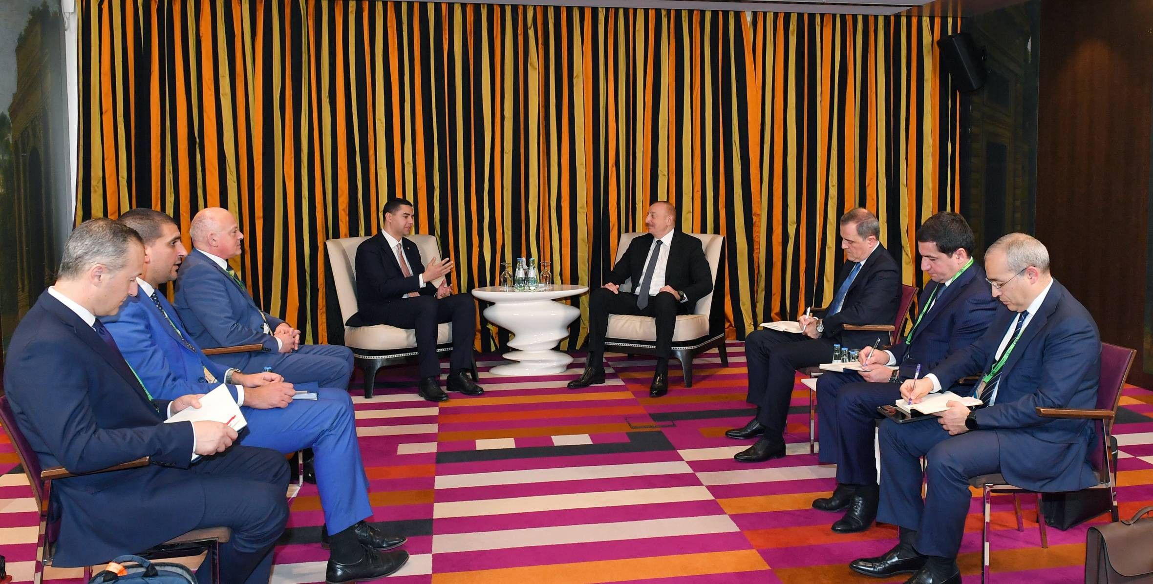 Prezident ATƏT sədri ilə görüşdü -  FOTO