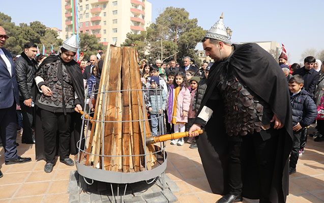 Abşeronda Novruz bayramı qeyd olundu -  FOTO