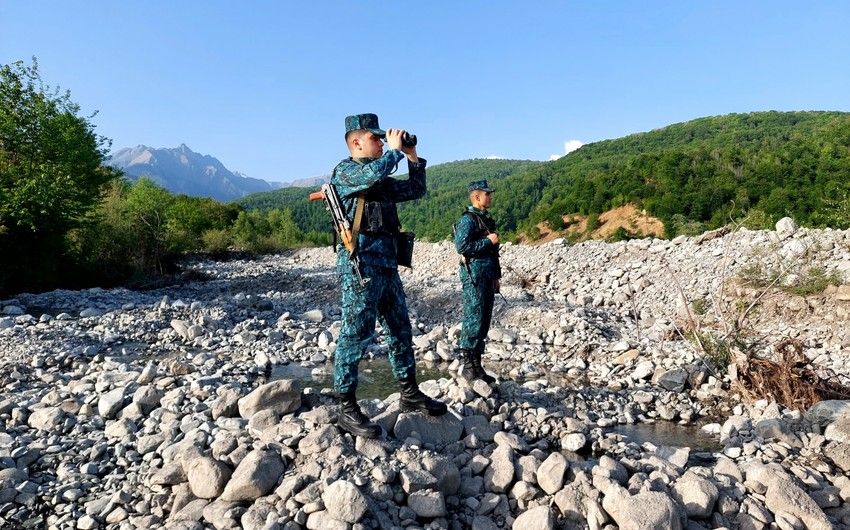 Azərbaycan sərhədini pozan 26 nəfər saxlanıldı -  FOTO