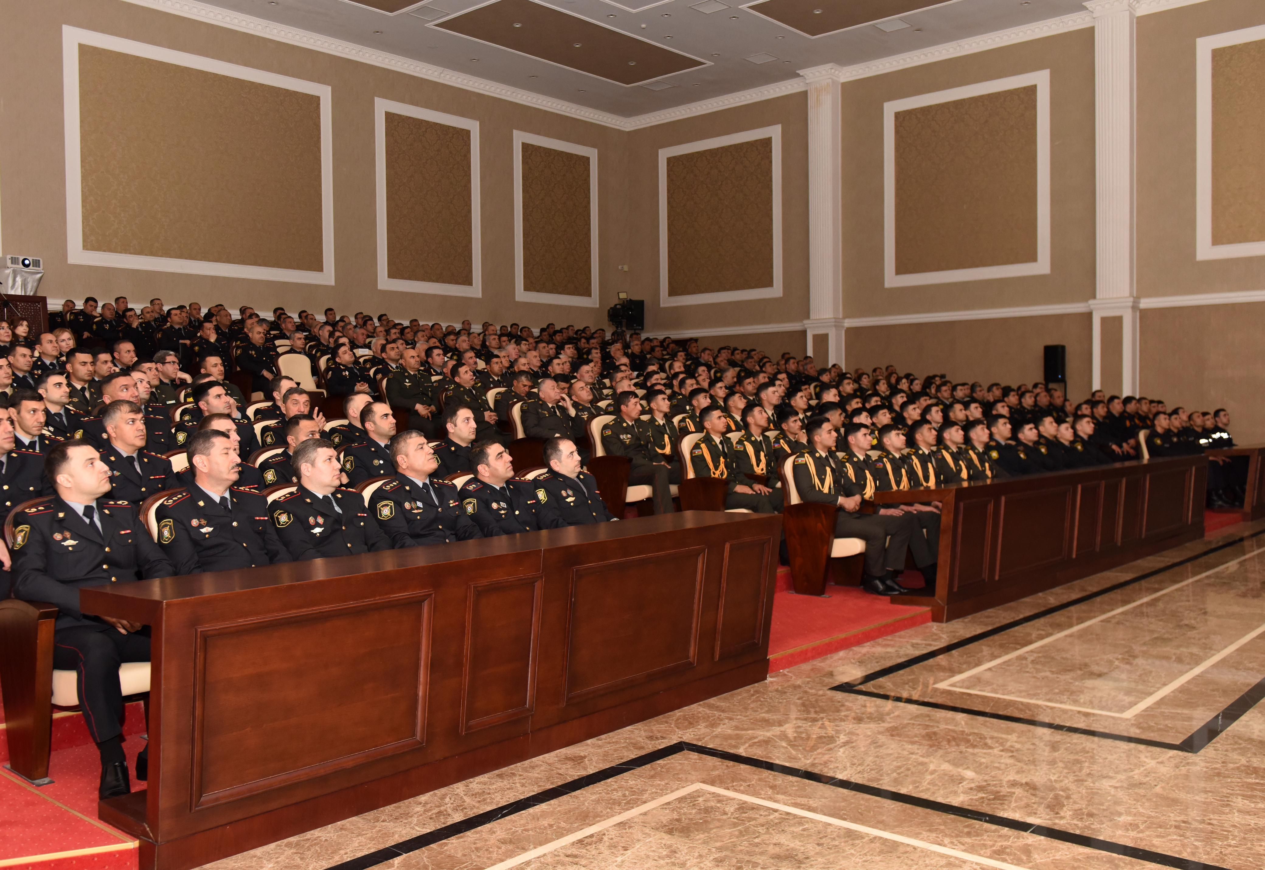 DİN-də Heydər Əliyevin anadan olmasının 101-ci ildönümünə həsr olunmuş tədbir keçirildi - FOTO-VİDEO