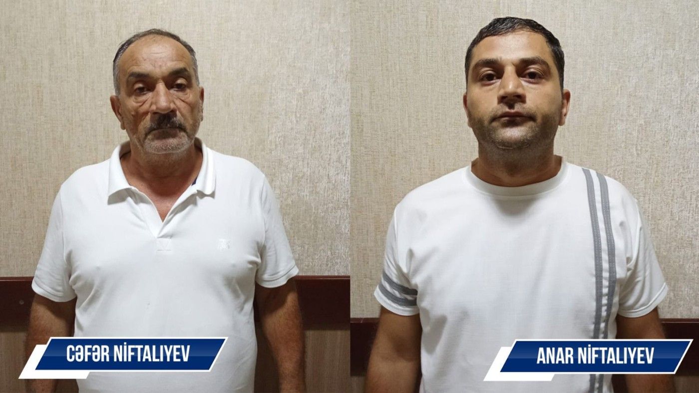 İsmayıllıda çətənə kolları becərən iki ailənin üzvləri saxlanıldı - FOTO 