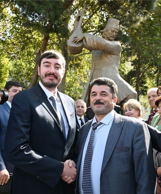 Prezident Aşıq Ələsgərin abidəsinin açılışında -  Yenilənib-FOTO