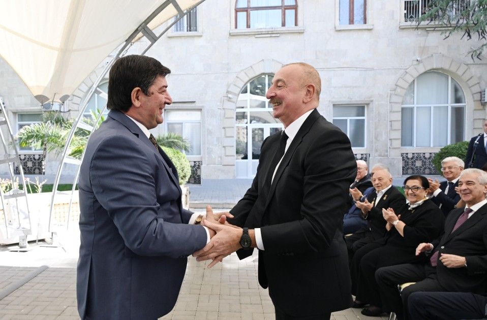 Prezident Aşıq Ələsgərin abidəsinin açılışında -  Yenilənib-FOTO