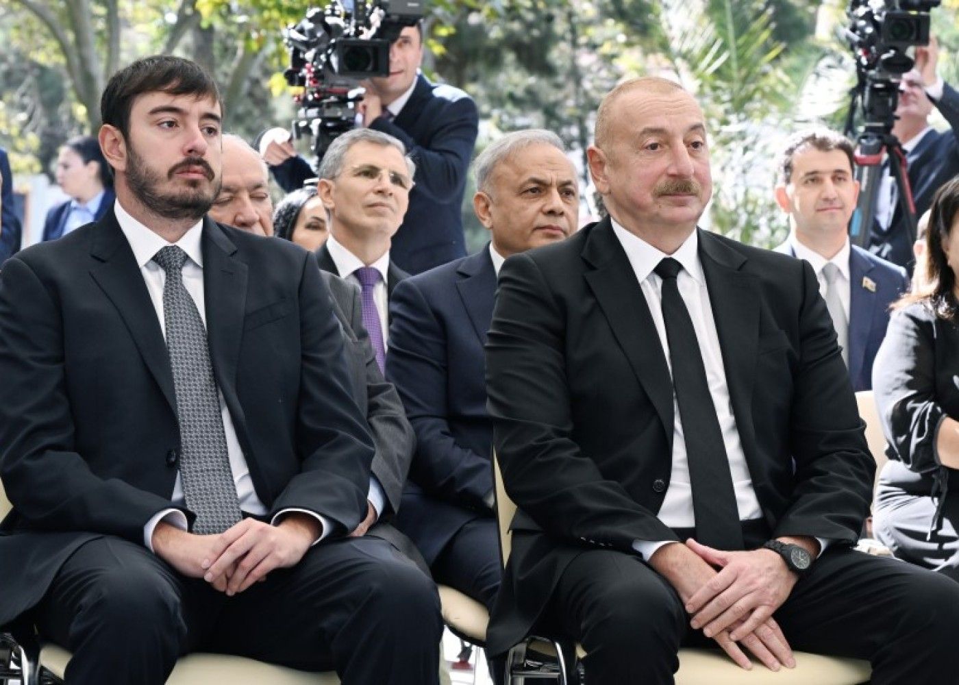 Prezident Aşıq Ələsgərin abidəsinin açılışında -  Yenilənib-FOTO