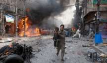 Nüvə dövlətinə hücum edildi, cavabı ağır oldu - Video 