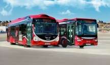 "BakuBus" sürücüləri avtobus zolağını bəyənməyib yarışa çıxdılar - VİDEO