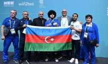 Azərbaycan komandası medal rekordunu yenilədi - FOTO 