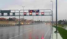 Bu yolda sürət həddi endirildi 