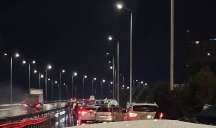 Bakıda yol qəzası baş verdi, bu yolda hərəkət məhdudlaşdı - FOTO 