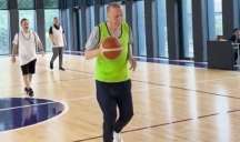 Ərdoğan basketbol oynadı: “Yenə qalib gəldi!”  - VİDEO