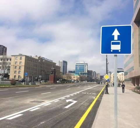 DİN-dən sürücülərə xəbərdarlıq - Bu zolaqlardan istifadə edin 