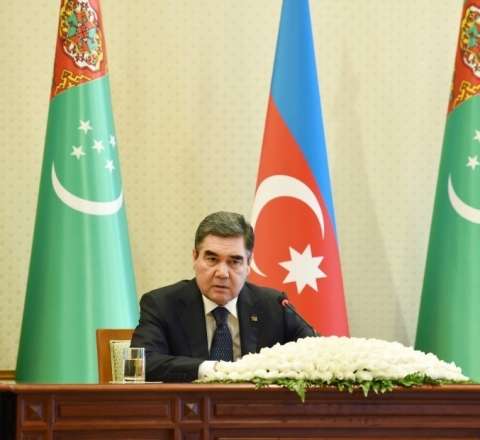 Qurbanqulu Berdiməhəmmədov Azərbaycana təşəkkür etdi 