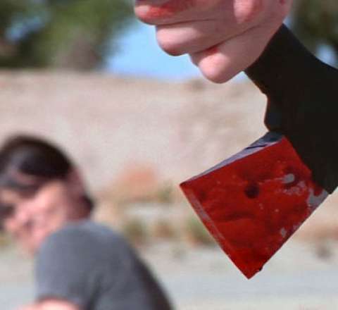 Narkotik almağa pul vermədiyi üçün arvadını baltaladı - Cinayətin təfərrüatı 