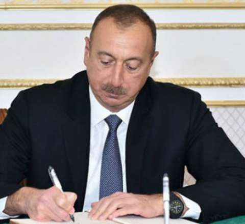 İlham Əliyev sərəncam imzaladı 