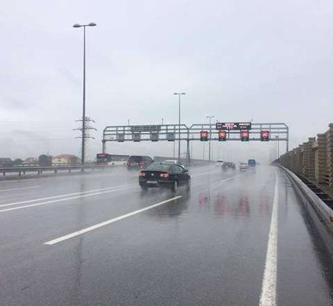 Bakıda bu yolda sürət həddi endirildi 