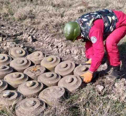 234 mina, 2464 PHS zərərsizləşdirilib – ANAMA-dan açıqlama 