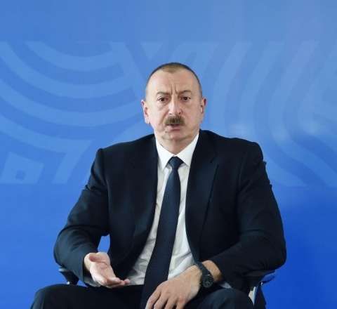 Donald Trampla İlham Əliyevin görüşü başladı 