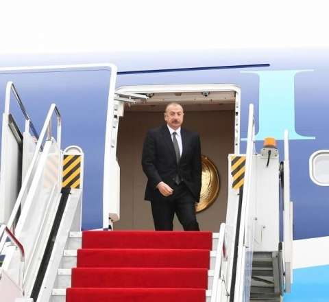 İlham Əliyevin Serbiyaya səfəri başa çatdı 