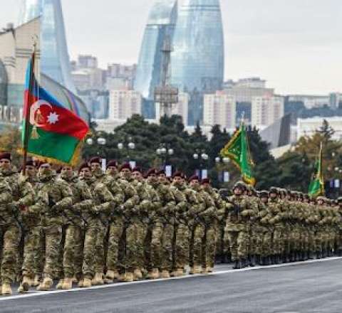 Hərbçilərimiz Özbəkistana yola düşdü 