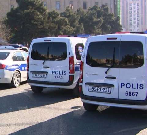 Ağ şəhərdə asayişi pozanlar belə saxlanıldı - VİDEO 