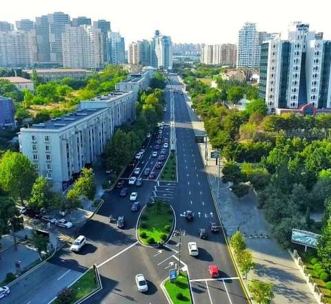 Bu prospektdə hərəkət sxemi dəyişdi - VİDEO 